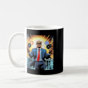 47. Präsident Trump Crypto Hodler Coin Btc Sol Xr Kaffeetasse