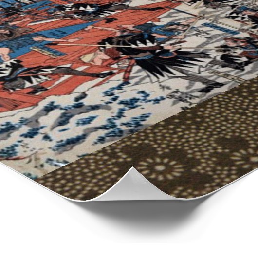 47 ronin Chushingura Poster (Ecke)