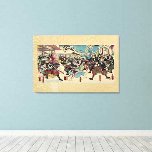 47 ronin The Loyal Samurai Leinwanddruck (Insitu (Holzboden))