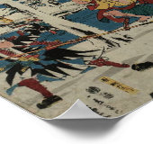 47 RONIN Utagawa Hiroshige II Poster (Ecke)
