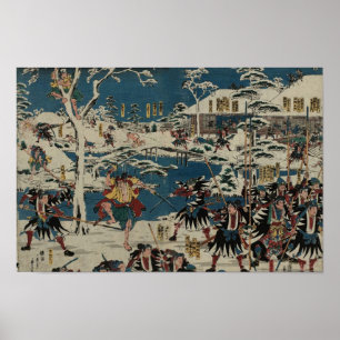 47 RONIN Utagawa Hiroshige II Poster