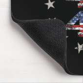 47 Trump 2024 American Flag (auf der Rückseite) 1 Mousepad (Ecke)