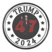 47 TRUMP 2024 EISHOCKEY PUCK (Vorderseite)