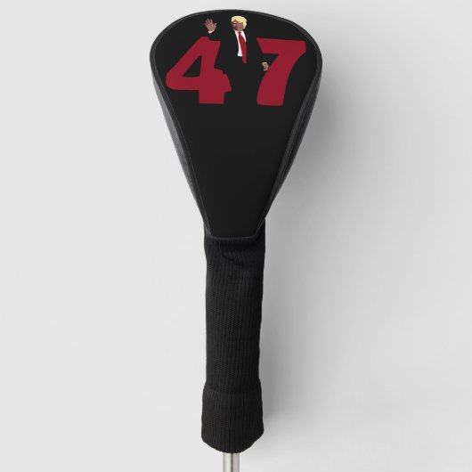 47 TRUMP 2024 GOLF HEADCOVER (Vorderseite)