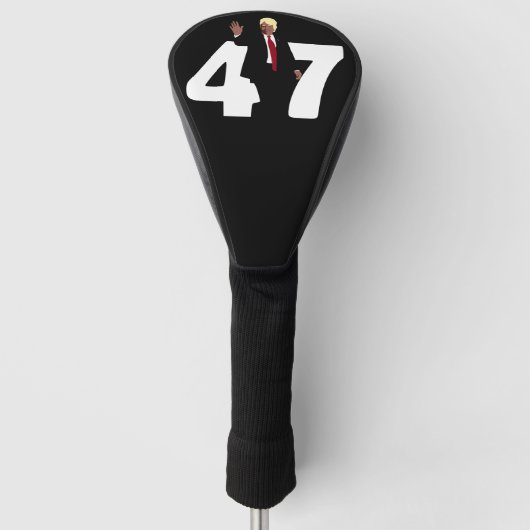 47 TRUMP 2024 GOLF HEADCOVER (Vorderseite)