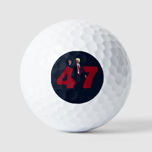 47 TRUMP 2024 GOLFBALL (Vorderseite)