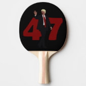 47 TRUMP 2024 TISCHTENNIS SCHLÄGER (Vorderseite)