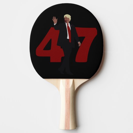 47 TRUMP 2024 TISCHTENNIS SCHLÄGER (Vorderseite)