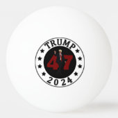 47 TRUMP 2024 TISCHTENNISBALL (Rückseite)