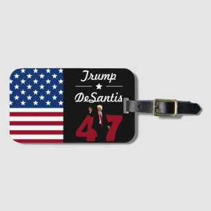 47 Trump Desantis 2024 Gepäckanhänger