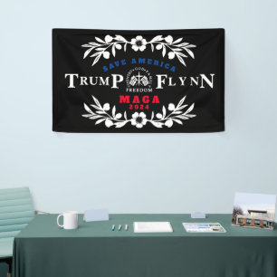 47 Trump Flynn 2024 Banner