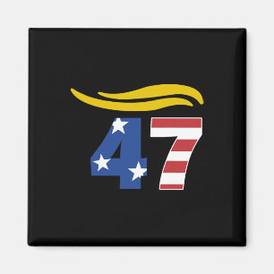 47 Trump Hair Magnet