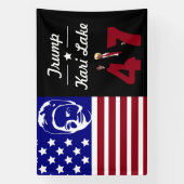 47 Trump Kari Lake 2024 Banner (Vertikal)