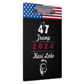 47 Trump Kari Lake 2024 Notebook Klemmbrett (Rechts)