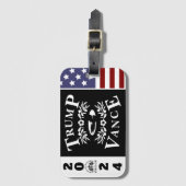47 Trump Vance 2024 Gepäckanhänger (Vorderseite Vertikal)