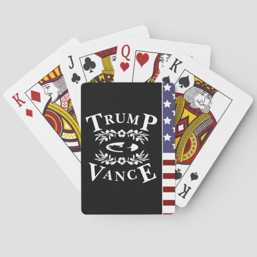 47 Trump Vance 2024 Spielkarten (Rückseite)