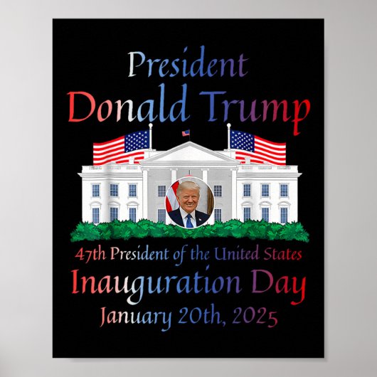 47. US-Präsident Poster (Vorne)