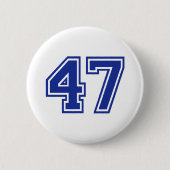 47 - Zahl Button (Vorderseite)