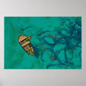 47o9`S 126o43`W Poster (Vorne)