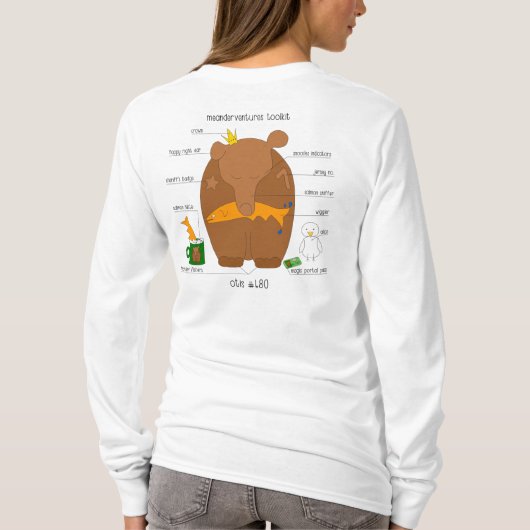 480 Otis Meanderventures Toolkit (Zurück) T-Shirt (Rückseite)