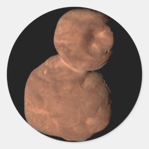 486958 Arrokoth (2014 ME69) (Ultima Thule) Runder Aufkleber