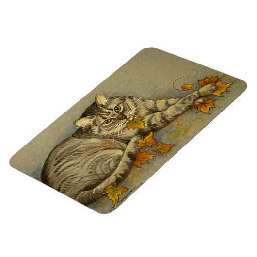 4872 Herbstkatze Magnet (Linke Seite)