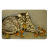 4872 Herbstkatze Magnet (Horizontal)