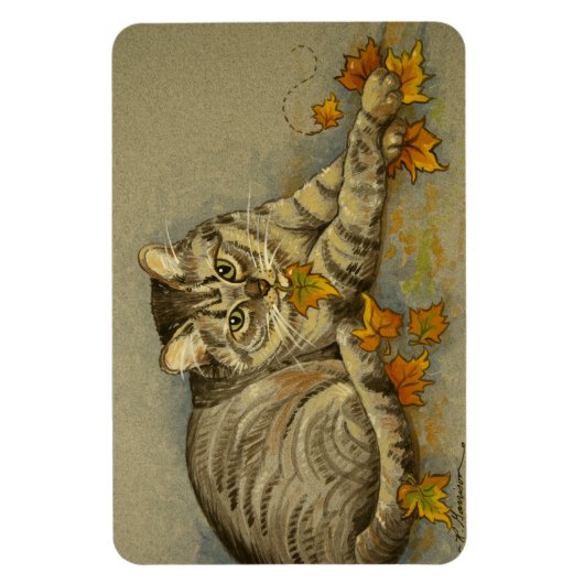 4872 Herbstkatze Magnet (Vertikal)