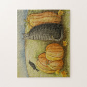 4874 Ernte-Katzen-Puzzlespiel Puzzle (Vertikal)