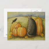 4874 Erntekatze Postkarte (Vorne/Hinten)