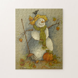 4878 Harvest Snowman Puzzle