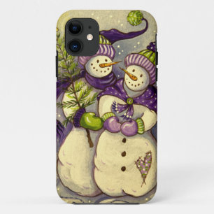 4882 Schneemänner Weihnachten iPhone 11 Hülle