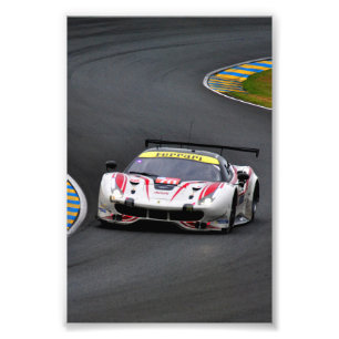 488 GTE 24 Stunden von Le Mans 2019 Fotodruck