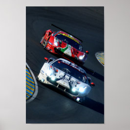 488 GTE EVO 24 Stunden von Le Mans 2022 Poster