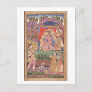 48.6/2 folio 138 Farhad berichtet von seinen Abent Postkarte