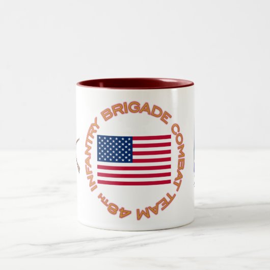48. Brigaden-Tasse Zweifarbige Tasse (Mittel)