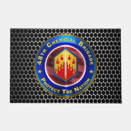 48. Chemische Brigade "Proven in Battle" Fußmatte