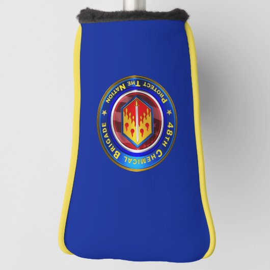 48. Chemische Brigade "Proven in Battle" Golf Headcover (Rotieren 90)