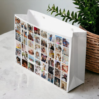48 Foto Collage Template machen Ihren Spaß Große Geschenktüte