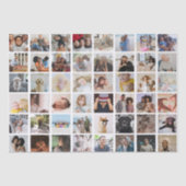 48 Foto Collage Template machen Ihren Spaß Seidenpapier (Vorderseite)