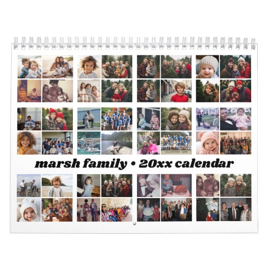 48 Foto - Einfache moderne Familie 2024 Kundenspez Kalender (Titelbild)