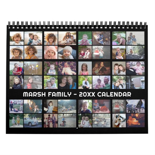 48 Foto - Einfaches, modernes Foto Kalender (Titelbild)