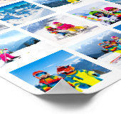 48 Foto-Raster-Collage Poster (Ecke)