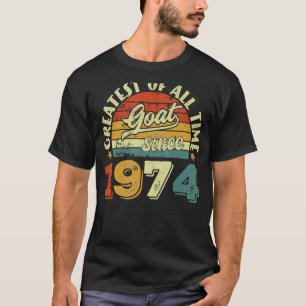 48. Geburtstag 48 Jahre alte Ziege seit 1974 T-Shirt