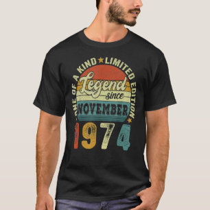48. Geburtstag 48 Jahre Junge Legende seit Novembe T-Shirt