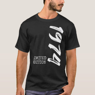 48. Geburtstag Ladys Mens 48 Jahre 1974 7 T-Shirt
