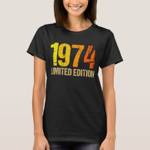 48. Geburtstag Ladys Mens 48 Jahre 1974 T-Shirt