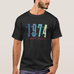 48. Geburtstag Ladys Mens 48 Jahre 1974 T-Shirt