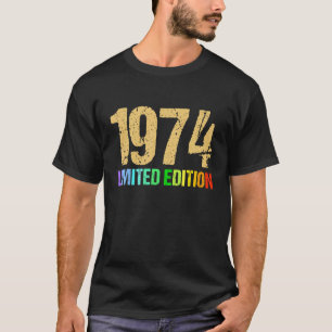 48. Geburtstag Ladys Mens 48 Jahre 1974 T-Shirt