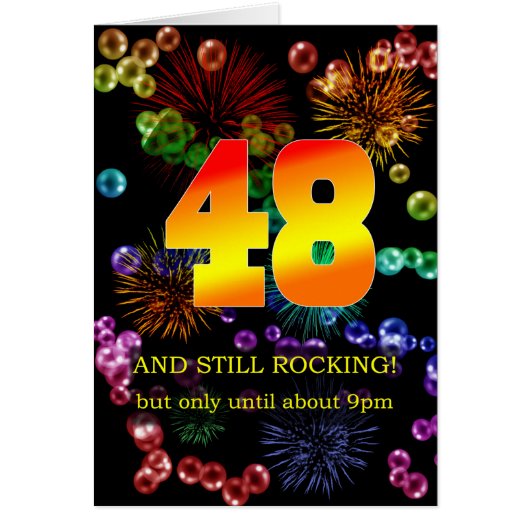 48. Geburtstag noch rocken (Vorne)